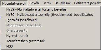 2.1. Beállítások A Beállítás lenyíló listából lehet kiválsztni, hogy mit szeretnénk beállítni progrmbn.