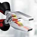 Professional electric oldalvágó DynamicJoint csuklószerkezettel Professional electric erő-oldalvágó fogó Csökkenti költségeit: Hosszú étettartamú a kiváló minőségű rozsdásodásgátló krómozott
