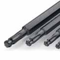36487 5 T5 / T6 / T7 / T8 T9 / T10 / T15 / T20 / T25 / T27 / T30 / T40 / T45 TORX gömbfej T9 mérettől Imbuszkulcs készlet Compact tartóban Egyszerűbbé teszi munkáját: A gömbfej könnyebbé teszi a