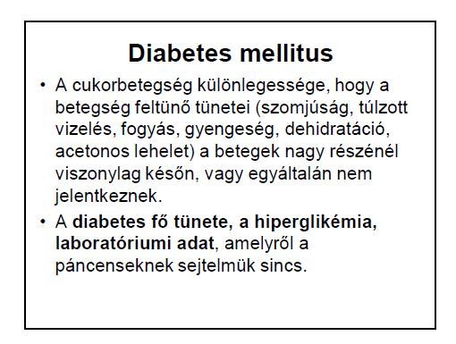 Cukorbetegség - tünetei, szűrése, kezelése -Budai Endokrinközpot