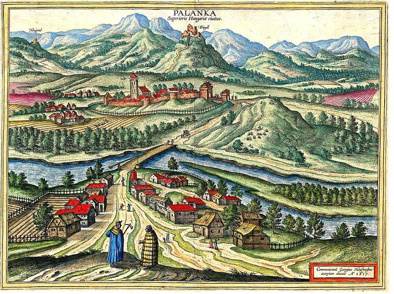 Drégely és Palánk vára 1617-ben, az