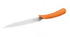 003 white / mustard green Serrated Utility Knife 21 cm