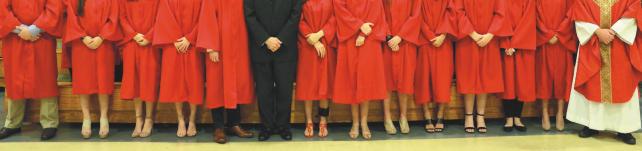 newly confirmed members of our church!