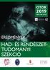 Alkalmazott társadalomtudományok tagozat. Általános rendészet tagozat. Molnár Bernadett htj. (NKE-HHK)