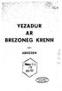 YE-ZADUR AR BREZONEG KRENN -
