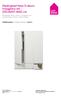 Kledingkast Naia 3-deurs hoogglans wit - 200,6x147,4x50 cm