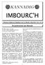 IMBOURC'H. Krennlavarioù miz Meurzh. Kelaouenn Emglev An Tiegezhioù niv. 65 Meurzh - Ebrel 2010 Priz : 2