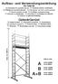 A B A+B. Aufbau- und Verwendungsanleitung. GelenkGerüst GB Hinged Scaffold PL Rusztowanie montażowe HU Szerelőállvány EN-1298-IM. max. ca.