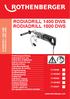 RODIADRILL 1400 DWS RODIADRILL 1800 DWS