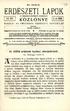 1917. JÚLIUS 15. ^fj ERDÉSZETI LAPOK AZ ORSZÁGOS ERDÉSZETI EGYESÜLET KÖZLÖNYE KIADJA: AZ ORSZÁGOS ERDÉSZETI EGYESÜLET.