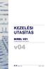 KEZELÉSI UTASÍTÁS. vonatbefolyásoló berendezés. v VZ1 :