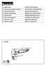 JS1602. GB Metal Shear INSTRUCTION MANUAL. PL No yce do blachy INSTRUKCJA OBS UGI. RO Ma in de t iat tabl MANUAL DE INSTRUC IUNI