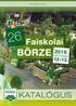 SZOMBATHELY 26. Faiskolai BÖRZE SZEPTEMBER KATALÓGUS