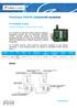 FC410MIM modul Címzett intelligens mini bemeneti modul