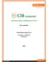 CIB STABIL EURÓPA 2 SZÁRMAZTATOTT ALAP. Éves jelentés. CIB Befektetési Alapkezelő Zrt. Forgalmazó, Letétkezelő: CIB Bank Zrt. 1/16