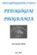 PEDAGÓGIAI PROGRAMJA