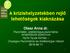 lehetőségek kiaknázása