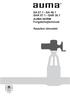 SA 07.1 - SA 48.1 SAR 07.1 - SAR 30.1 AUMA NORM Forgatóhajtómûvek. Kezelési útmutató. Tanúsítvány regisztrációs szám: 12 100 4269