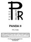 PANDA II PR-2100B. PR Lighting Ltd. hivatalos márkaképviselete: Zaj Diszkótechnikai Kft. http://www.zaj.hu