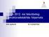 A 2012. évi fekvőbeteg struktúraátalakítás folyamata. 2012. április 26. Dr. Cserháti Péter