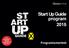 Start Up Guide program 2015