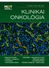 KLINIKAI ONKOLÓGIA. Gyógyszeres kezelés Emlőrák neoadjuváns Prostatarák Nem kissejtes tüdőrák