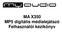 MA X350 MP5 digitális médialejátszó Felhasználói kézikönyv