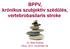 BPPV, krónikus szubjektív szédülés, vertebrobasilaris stroke. Dr. Mike Andrea Pécs, 2013. november 28.
