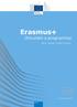 Erasmus+ Útmutató a programhoz. 2014. január 1-jétől érvényes