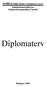 Közlekedésmérnöki Kar Közlekedésautomatikai Tanszék. Diplomaterv