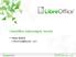 LibreOffice (újdonságok, tervek)