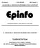 10. évfolyam 2. KÜLÖNSZÁM 2003. február 17. JOHAN BÉLA ORSZÁGOS EPIDEMIOLÓGIAI KÖZPONT. Epinfo A JOHAN BÉLA ORSZÁGOS EPIDEMIOLÓGIAI KÖZPONT