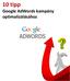 10 tipp Google AdWords kampány optimalizálásához