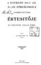 ERTESITOJE. lk/~ /_J't HARMINCNEGYEDIK A SOPRONI MAGY. KIR. ÁLLAMI FÓRBÁLISKOLA AZ 1908/1909-IK ISKOLAI ÉVRŐL. WALLNER IGNÁC DR GYŐR, 1909.