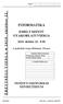 Azonosító jel: INFORMATIKA EMELT SZINTŰ GYAKORLATI VIZSGA. 2010. október 22. 8:00. A gyakorlati vizsga időtartama: 240 perc
