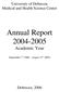 Annual Report 2004-2005 Academic Year
