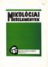 1970. I. AZ ORSZÁGOS ERDÉSZETI EGYESÜLET MIKOLÓGIÁI ÉS FAANYAGVÉDELMI SZAKOSZTÁLYÁNAK KÜLÖNKIADVÁNYA