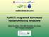 VIDÉKKUTATÁS 2012-2013 Az AKG programok környezeti hatásmonitoring rendszere