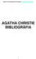 AGATHA CHRISTIE BIBLIOGRÁFIA