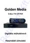 Golden Media S-Box 776 CR PVR Digitális műholdvevő Használati útmutató