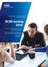 BCM-körkép 2014. Informatikai kockázatkezelési szolgáltatások. Tanulmány az üzletfolytonosság-tervezés magyarországi helyzetéről