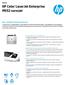 HP Color LaserJet Enterprise M552 sorozat