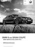 BMW 6-os GRaN CoUpé. BMW SERVICE INCLUSIVE-VaL* * 5 évig vagy 100 000 km-ig díjmentes karbantartással. BMW 6-os Gran Coupé