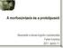 A morfoszintaxis és a prototípusok. Bevezetés a társas-kognitív nyelvészetbe Fehér Krisztina 2011. április 11.