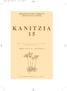 eleje.qxd 2008.05.12. 11:30 Page B1 BERZSENYI DÁNIEL FÕISKOLA NÖVÉNYTANI TANSZÉK KANITZIA 15 KOVÁCS J. ATTILA