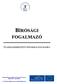 BÍRÓSÁGI FOGALMAZÓ SZAKMAISMERTETŐ INFORMÁCIÓS MAPPA. Humánerőforrás-fejlesztési Operatív Program (HEFOP) 1.2 intézkedés