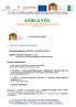 Bakonyalja-Kisalföld kapuja Vidékfejlesztési Egyesület 2015. január. Közgyőlés idıpontja: 2015.02.05. (csütörtök) 10.00 óra