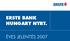 Erste bank Hungary nyrt. Éves jelentés 2007