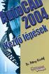 Dr. Pétery Kristóf: AutoCAD 2004 Kezdő lépések