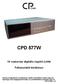 CPD 577W. 16 csatornás digitális rögzítő (LAN) Felhasználói kézikönyv